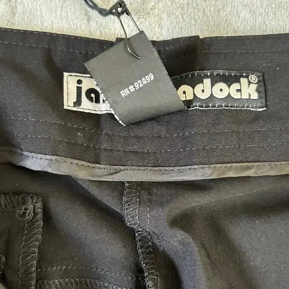 Jamie Sadock Golf Crop Pants Womens Size 2 Black 28x22 Tapered Leg 91301 NWT - Picture 9 of 16